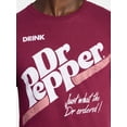 thumbnail image 4 of Dr Pepper Men's and Big Men's Graphic Tee with Short Sleeves, Sizes S-3XL, 4 of 5