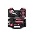 thumbnail image 1 of Issavara 39 Pcs Ensemble d'Outils Roses Kit Outils Ménagers Boîte Mécaniciens Femmes Dames, 1 of 5