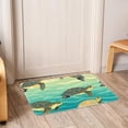 thumbnail image 6 of Turtle Polyester Non-Slip Machine Washable Bath Rugs Office Mat Floor Mats, 6 of 6