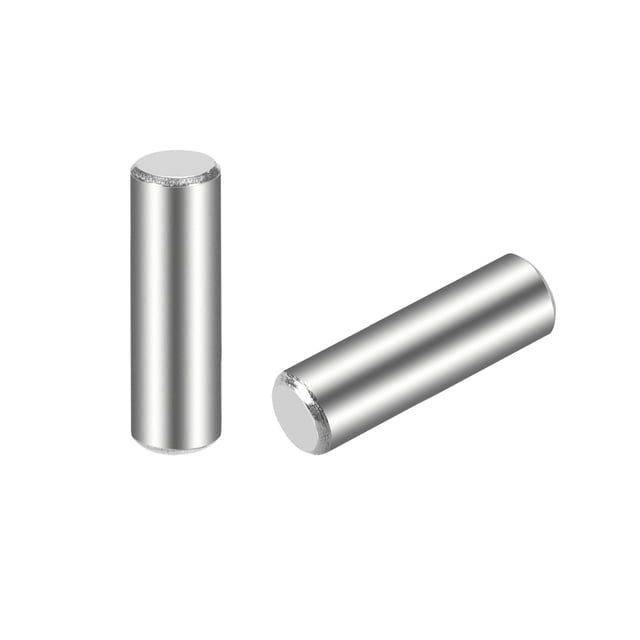 Pasador 4 mm x 15 mm Unique Bargains Acero Inoxidable 304 Plateado 50 Piezas