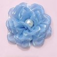 thumbnail image 6 of Lady Camellia Flower Brooch Pin for Women Girls Elegant Fabric Shell Pearl Hat and Hair Clips Brooches Lapel Pins Cocktail Tea Party Costume Dress Accessories Wedding Holiday Jewelry Gift, 6 of 11