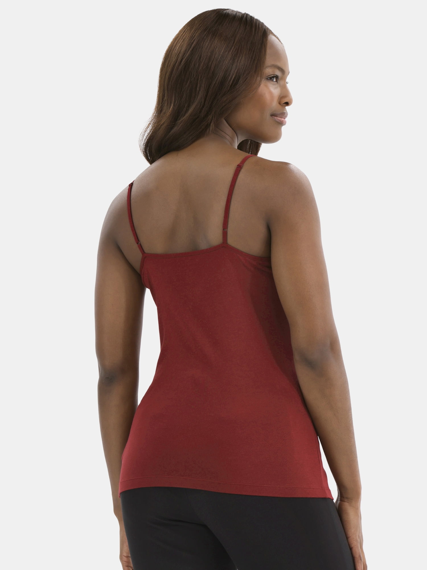 Time and Tru Women’s Cami Top with Adjustable Straps, Sizes XS-XXXL