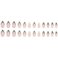 thumbnail image 3 of Fofosbeauty 24 pcs Almond Fake Nails Tips, Medium Press on French Nails, Stylishness, 3 of 6