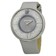 Crystalline Silver Dial Stainless Steel Quartz Ladies Watch 1135990