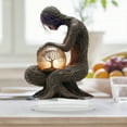 thumbnail image 3 of Bohemian Statue Acrylic Plaque Desktop Decoration Art Style Home for Women Men Unique Ornament, 3 of 6