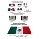 thumbnail image 2 of Bandera de México dm Doble Tela Razo 90x1.58 Pintado al Oleo, 2 of 2