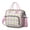 Pink, variant on Colorful Abstract Geometric Leakproof Lunch Bag - Large Insulated Tote for Work & Picnics