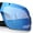 Matte Black - Blue Mirror, variant on Locs USA Flag Oversized Wrap Around Gangster Plastic Biker Sunglasses [White - Silver Mirror]