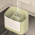 thumbnail image 4 of WRKEKC Clearance Clear Cutlery Storage Container - Kitchen Drawer Organizer for Utensils & Dishwashing Tools, 4 of 6