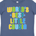 thumbnail image 4 of Inktastic Worlds Best Little Cousin Boys Toddler T-Shirt, 4 of 5