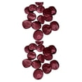 thumbnail image 3 of Inteprter 200 unids/set de pétalos de satén hechos a mano para bodas, decoraciones realistas y de bajo mantenimiento, vino elegante B21Dark B21Vino oscuro 2Conjunto, 3 of 6