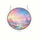 thumbnail image 2 of Round Acrylic Puzzle Suncatcher - Stained Glass Style Window Hanging Dreamy For Home Decor, 2 of 6