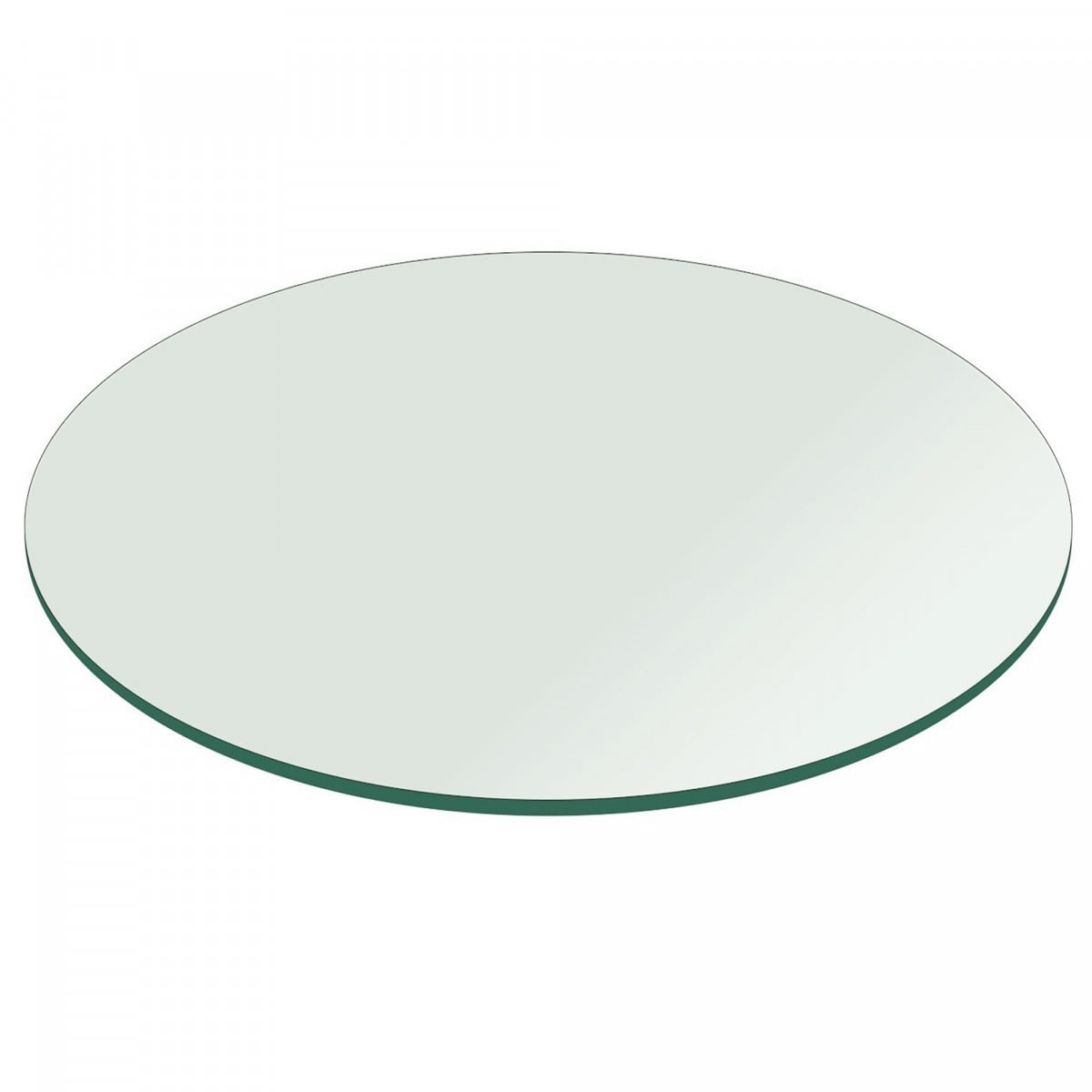 72 Inch Round Glass Table Top 3/4 Inch Thick Clear Tempered Glass With
