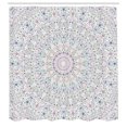 thumbnail image 2 of Ambesonne Boho Hippie Shower Curtain, Circular Concentric, 69"Wx70"L, Multicolor, 2 of 4