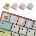 thumbnail image 6 of Unique Pig Pattern Keycaps For Mechanical Keyboard Switches Resin Keycap Enhances Aesthetics And Durability, 6 of 8