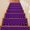 Purple, variant on Black White Checker Stair Treads Non Slip for Steps Modern Abstract Checkered Tunnel Mosaic Cubes 4 Pcs Reusable Adhesive Stair Runner Mats for Dogs Elders Carpet Treads Rugs for Staircase 8x30 In