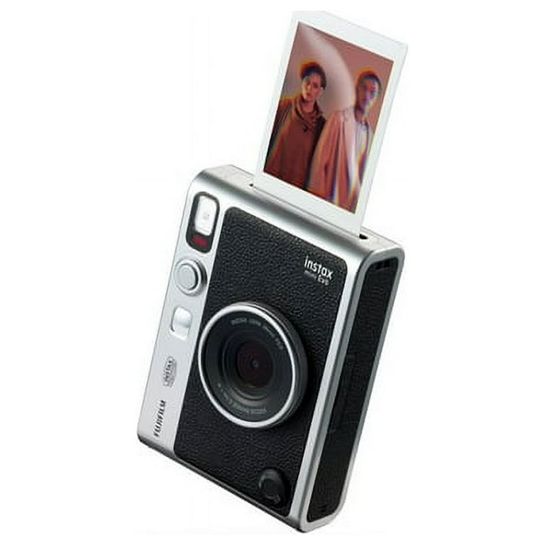 Fujifilm Instax Mini EVO Hybrid Black Instant Camera +