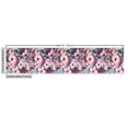 thumbnail image 3 of Ambesonne Floral Fabric by the Yard Upholstery, Exotic Hibiscus Flowers Art, 3 Yards, Pink Plum and Pale Blue, 3 of 5