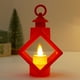 thumbnail image 5 of Faroles Navideños Led Rojos: Candelabros Parpadeantes Sin Llama con Diseño de Copo de Nieve para Decoración Navideña de Interior y Exterior. Funcionan con Pilas para Repisas y Repisas de Ventanas., 5 of 6