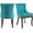 Green Blue, variant on KISRAIS Dining Chairs Set of 2, Upholstered Side Chairs Farmhouse Solid Wood Kitchen Dining Room Chairs with Nailheads Legs