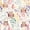 Pink 01, variant on Erosebridal Cute Sloth Animal Bed Spread Queen for Girls, Watercolor Floral Plant Queen Coverlet Set, 3-Piece