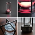 thumbnail image 3 of Table Lamp Cordless Portable Dimmable Remote Control RGB  Lamp 16 Color Temperatures Rechargeable Touch Lamp Cordless LED Desk Lamp Portable Bedside Lamp, 3 of 8