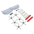 thumbnail image 4 of Pièces de Rechange de Balayeuse, Parfaitement Adapté Brosses en Silicone Balayeuse Accessoires Kit Vadrouille Réutilisable pour le Nettoyage, 4 of 8