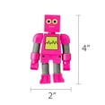 thumbnail image 5 of Multicolor Pop Tube Robot Party Favors, 4 Count, by Way To Celebrate, 5 of 5