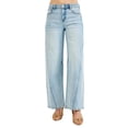 thumbnail image 2 of RISEN Full Size Mid Rise Fit Barrel Jeans Plus Size, 2 of 6