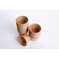 thumbnail image 4 of Vasos de soufflé desechables de papel para refrigerios, alimentos y medicinas - Vasos para condimentos, vasos para salsa, vasos para soufflé - 250 tazas, 1,25 oz, color marrón, 4 of 5