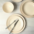 thumbnail image 3 of Stone Lain Lauren Dinnerware Set Stoneware, 32-Piece, Service for 8, Beige, 3 of 6
