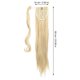 thumbnail image 2 of Synthetic Hair Piece Straight Ponytail Extension for Cosplay Use Wrap Around, 2 of 4