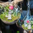 thumbnail image 1 of UPOUART 24pcs Moss Landscape Terrarium DIY Resin Lighthouse Figurines Versatile Placement Decor, 1 of 8