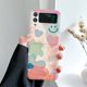 thumbnail image 3 of Funda de teléfono para Samsung Galaxy Z Flip 3, 4, 5, carcasa bonita Kuromi, Hello Kitty, Mickey, Sanrio Edge, cubierta trasera, 3 of 5