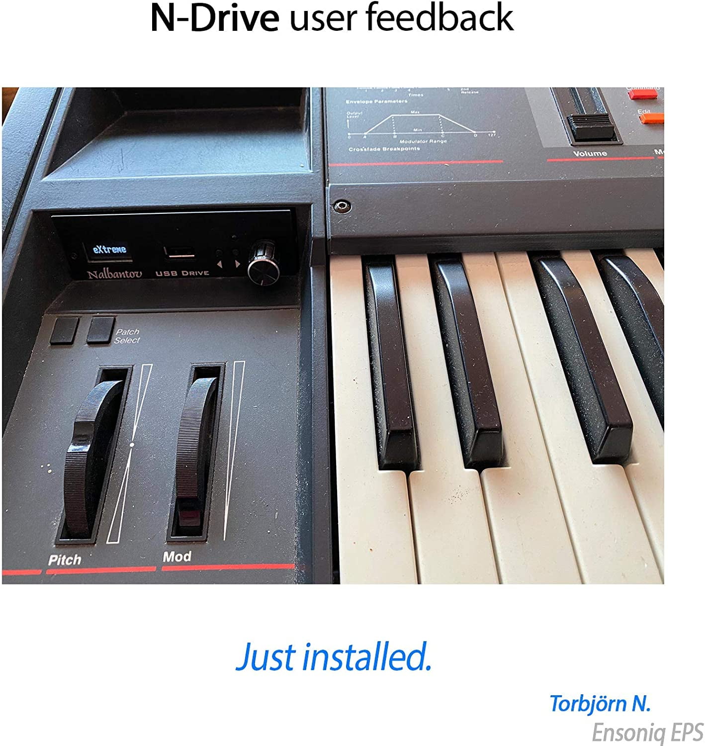 USB Emulator Nalbantov N-Drive eXtreme for Ensoniq EPS (also M, 16 plus, rack)