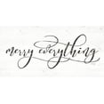 thumbnail image 2 of Rae, Marla 24x14 White Modern Wood Framed Museum Art Print Titled - Merry Everything, 2 of 4