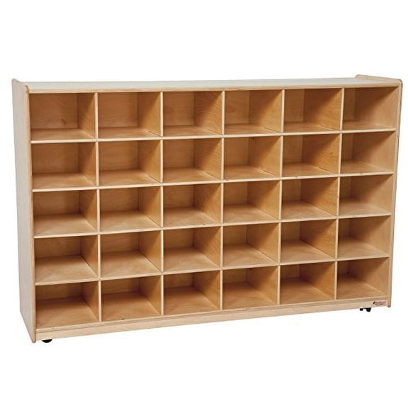 Wood Designs 16089 Tip-Me-Not 25 Tray Storage without Trays