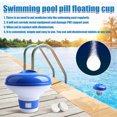 thumbnail image 2 of Dispensador de cloro para piscinas Tableta de natación flotante Limpiador automático de spa, 2 of 4