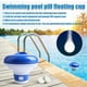 thumbnail image 2 of Dispensador automático de tabletas de cloro flotante para piscinas, limpiador de piscinas para spa Sywqhk Libre de BPA, 2 of 4