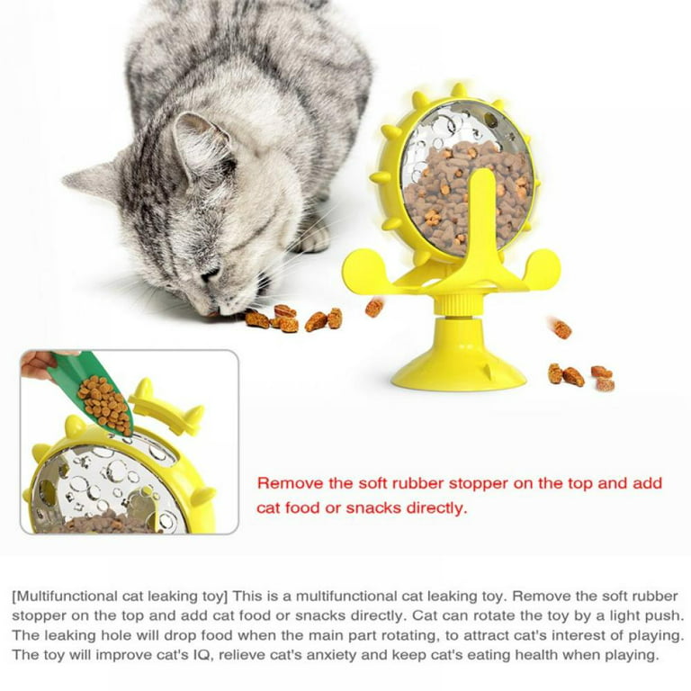 Interactive Roll Cat Toys, Puzzle Feeder Cats, Food Puzzles Cats