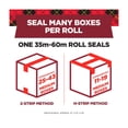 thumbnail image 4 of Scotch Secure Seal Packaging Tape, Clear, 1.88 in x 54.6 yd, 1 Total, 4 of 12