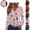 Multicolor, variant on Mfakffe Christmas Womens T Shirts Long Sleeve V Neck Tops Comfortable Christmas Graphic Shirt Lightweight Pullover Tee