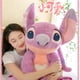 thumbnail image 2 of Muñeco de peluche grande de Lilo&stitch, ángel de peluche, 30/45/60/80 cm, para novia, regalo de cumpleaños para pareja, 2 of 5