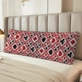 thumbnail image 6 of Lsque Poker Body Pillow Case Cover,Ultra-Soft Microfiber Bed Pillow Cases 20x54 inches,Elegant Bedding,Breathable Durable Pillow Cover with Envelope Closure, 6 of 8