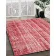thumbnail image 2 of Ahgly Company Indoor Rectangle Contemporary Light Coral Pink Abstract Area Rugs, 2' x 5', 2 of 6
