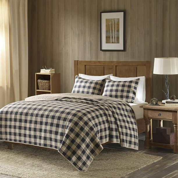 Woolrich Check Oversized Quilt Mini Set King/Cal King