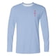 thumbnail image 4 of Amzcrzy - Sudadera Para Hombre, Estilo Casual, Con Estampado De Moda, Manga Larga, Cuello Redondo, Color Azul Claro, 3Xl, 4 of 5