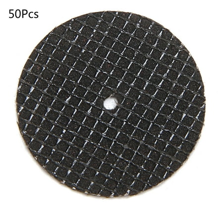 

Sofullue Multifunction 50 Pieces 32mm Cutting Discs High Hardness Fiber Cut Off Wheel Disc for Non-ferrous Metals Stainless Steel