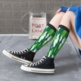 thumbnail image 5 of Sikiie Happy saint Patricks day Knee Socks, High Socks Long Stretchy Sock Women Knee High Stocking, Long Socks for Women, 5 of 6