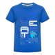 thumbnail image 1 of Camiseta Infantil MrBeast Estilo Juvenil Azul Niño Niña Algodón Playera Casual Moda Verano Estampado Pantera Ropa Fans Regalo, 1 of 4